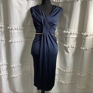 NWT River Island Draped Cocktail Dress